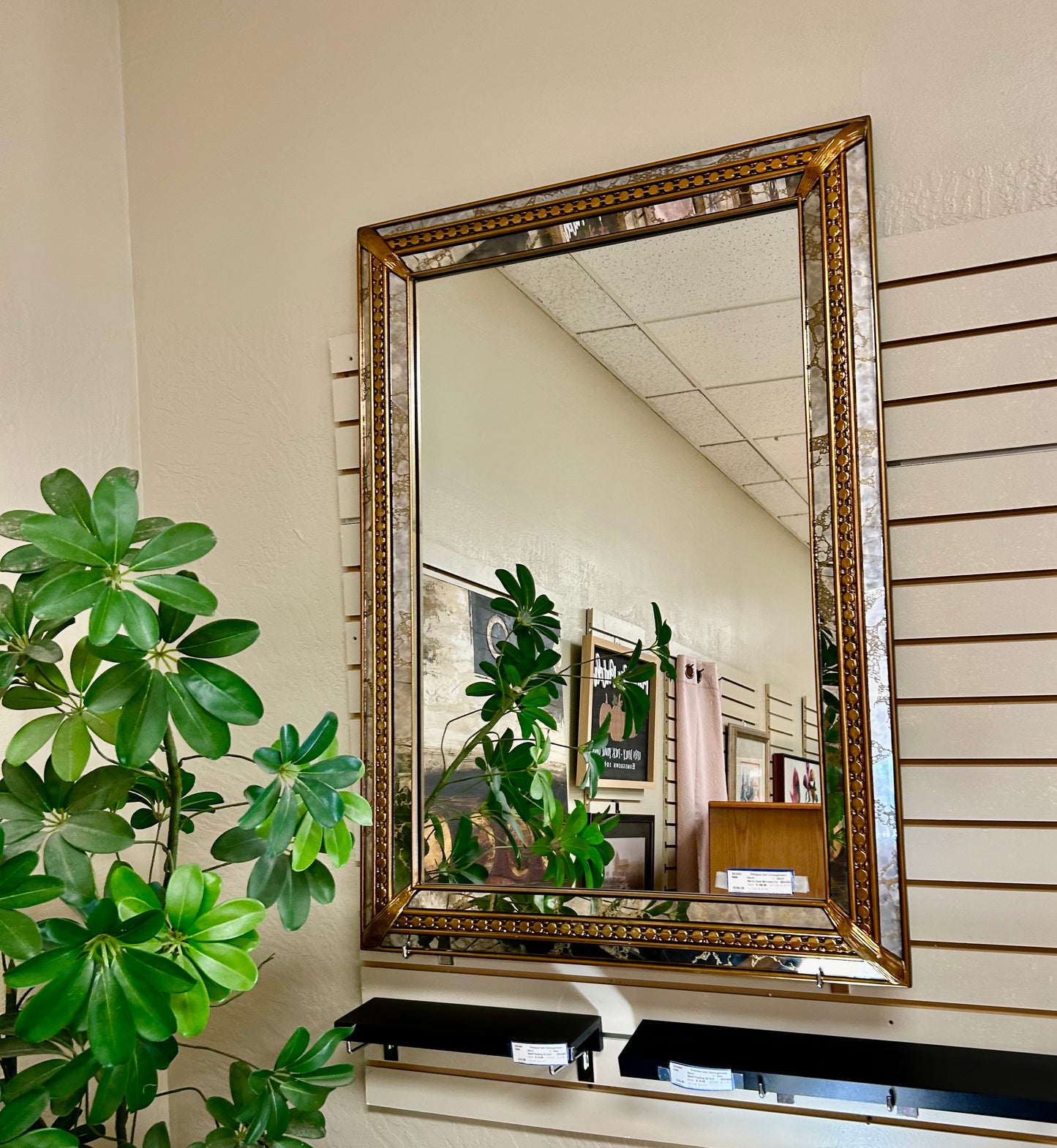 Mirror Gold Frame