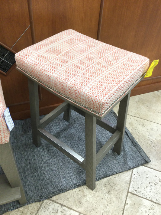 Stool Counter Upholstered