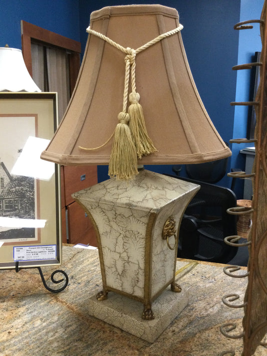 Lamp Faux Marble Urn Base