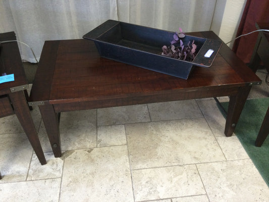 Coffee Table Metal Accents