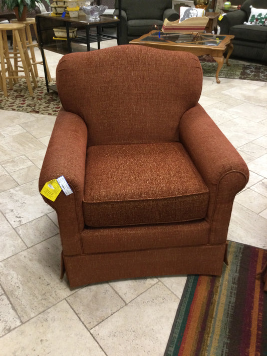 Chair Upholstered Orange