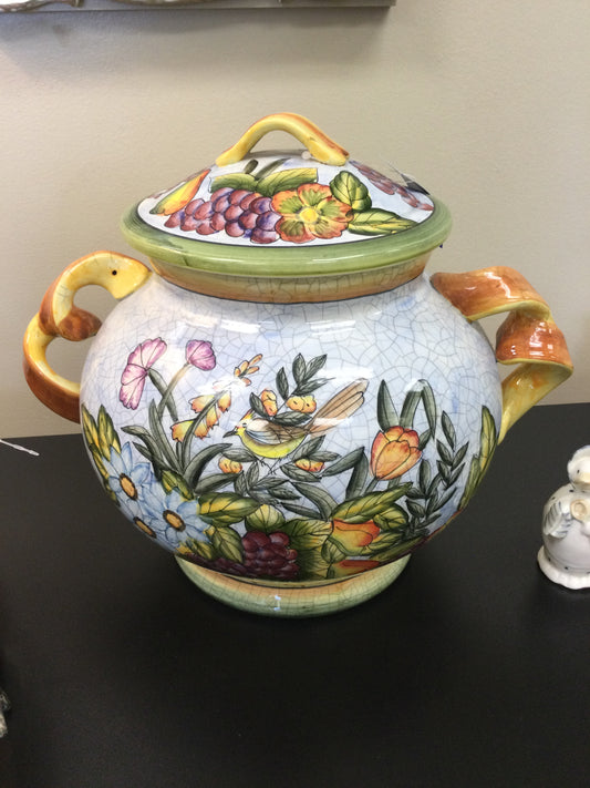 Jardinière Lidded Display Ceramic