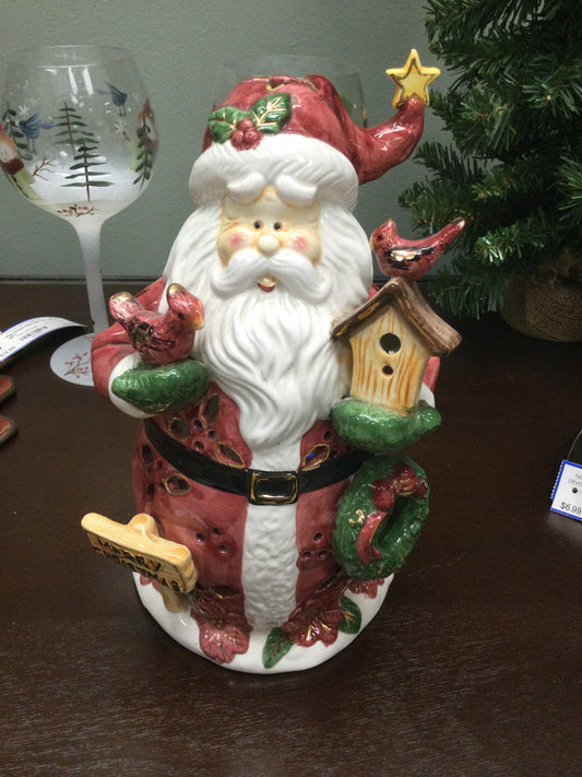 Santa Votive Ceramic