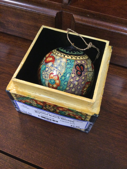 Ornament Boho W/ Matching Box